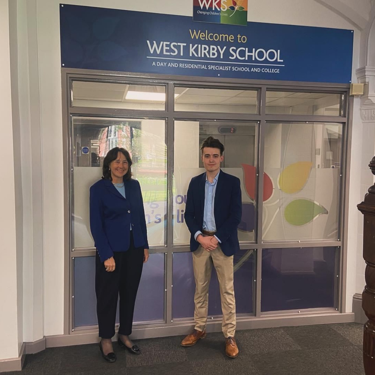 West Kirby School and College Councillors Visit West Kirby School